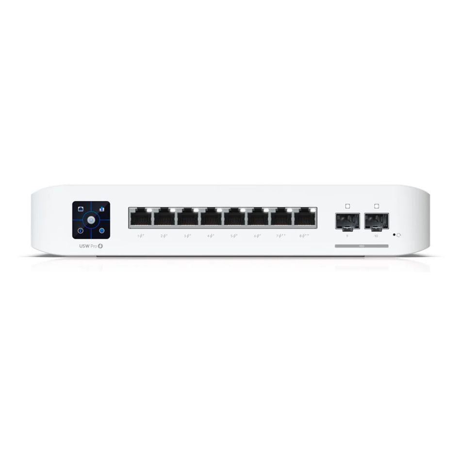 UBIQUITI USW-ENTERPRISE-8-POE Switch UNIFI PoE 8 Puertos 2SFP+