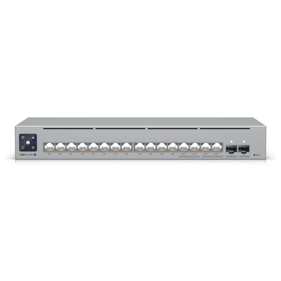 UBIQUITI USW-PRO-MAX-16-POE SWITCH UNIFI POE 16 PUERTOS L3