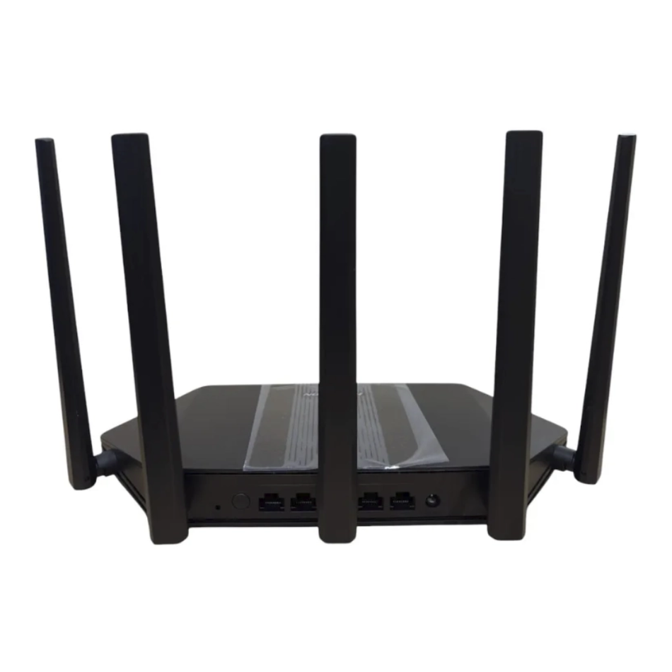 HIKVISION DS-3WR18X ROUTER INALÁMBRICO / WIFI 6 / HASTA 1800 MBPS / MESH / DOBLE BANDA AC (2.4 GHZ Y 5 GHZ) / 4 PUERTOS 1000 MBPS / 5 ANTENAS OMNIDIRECCIONAL