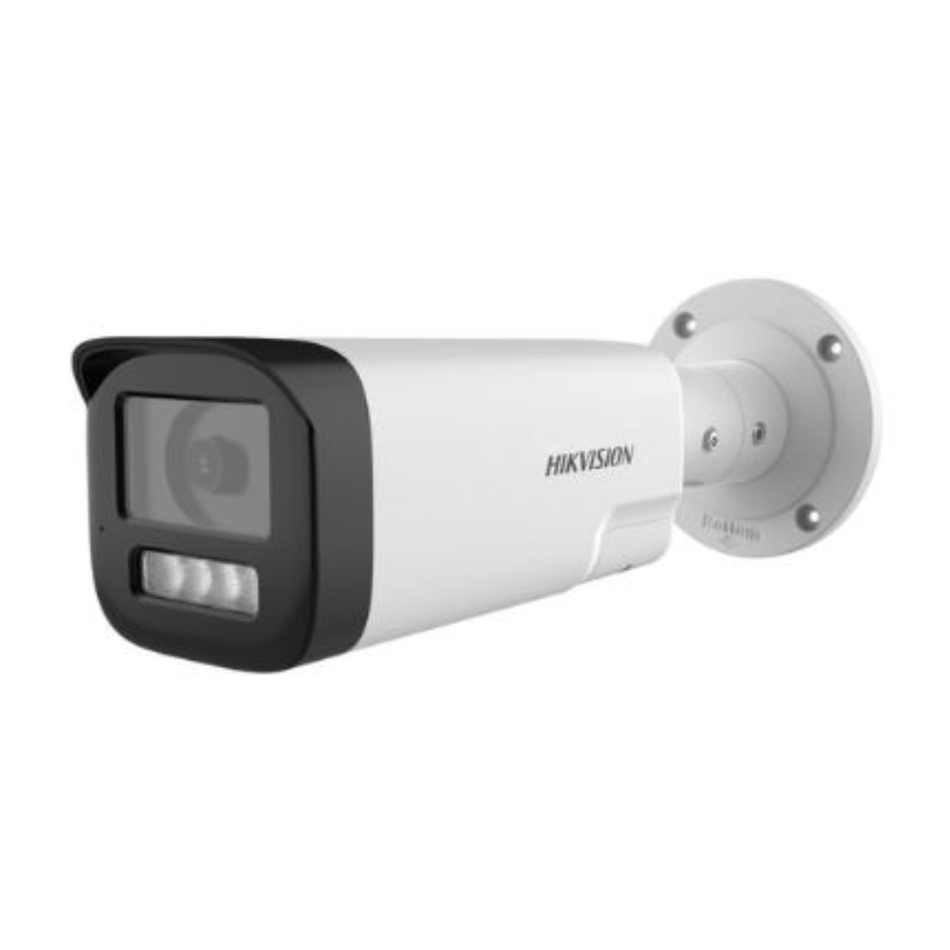 HIKVISION DS-2CE19K0T-LXTS CÁMARA TUBO 5 MEGAPÍXELES 3K C/AUDIO 2 VÍAS PARLANTE Y ALARMA/SIRENA INFRARROJO 80 MTS LENTE 6MM