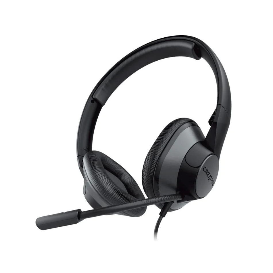 CREATIVE HS-720 V2 AUDIFONO CON MICROFONO USB-A 30MM MICROMONITORIZACIÓN MUTE NEGRO 51EF0960AA000