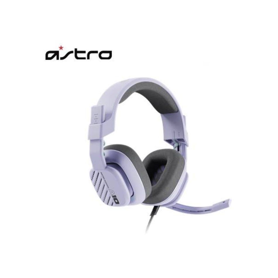 LOGITECH ASTRO A10 AUDIFONO GAMER CON MICROFONO PARA CONSOLAS Y PC LILA  939-002076
