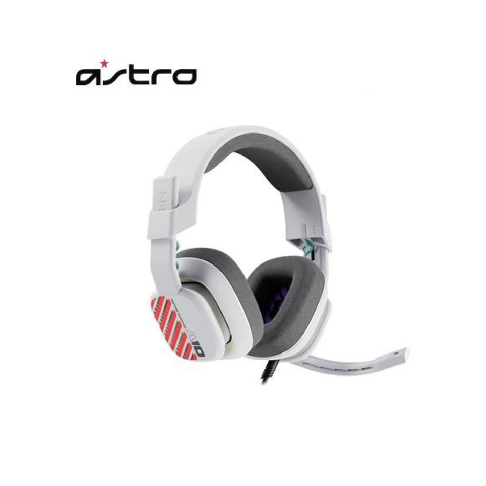 LOGITECH ASTRO A10 AUDÍFONO GAMER CON MICRÓFONO PARA CONSOLAS Y PC BLANCO 939-002062