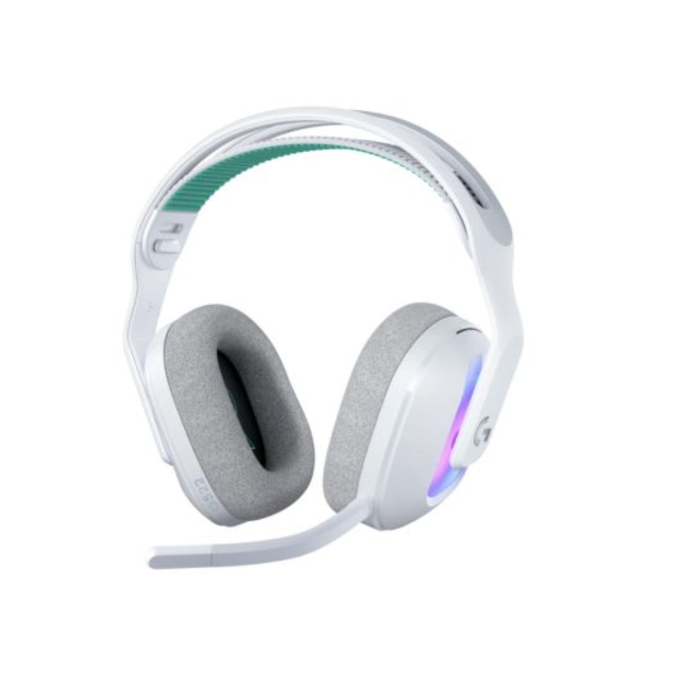 LOGITECH G522 AUDÍFONO GAMER INALÁMBRICO CON MICRÓFONO LIGHTSPEED BLUETOOTH USB-C BLANCO 981-001549