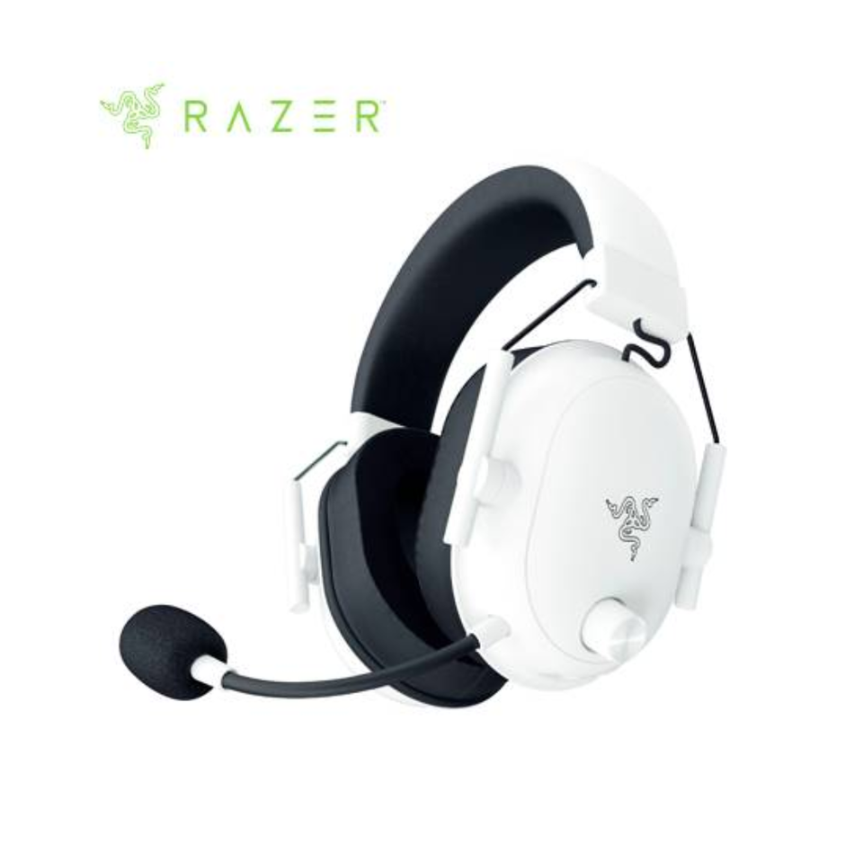 RAZER BLACKSHARK V2 AUDÍFONO  INALÁMBRICO 70H CON MICRÓFONO BLUETOOTH /USB-A BLANCO RZ04-04960200-R3U1