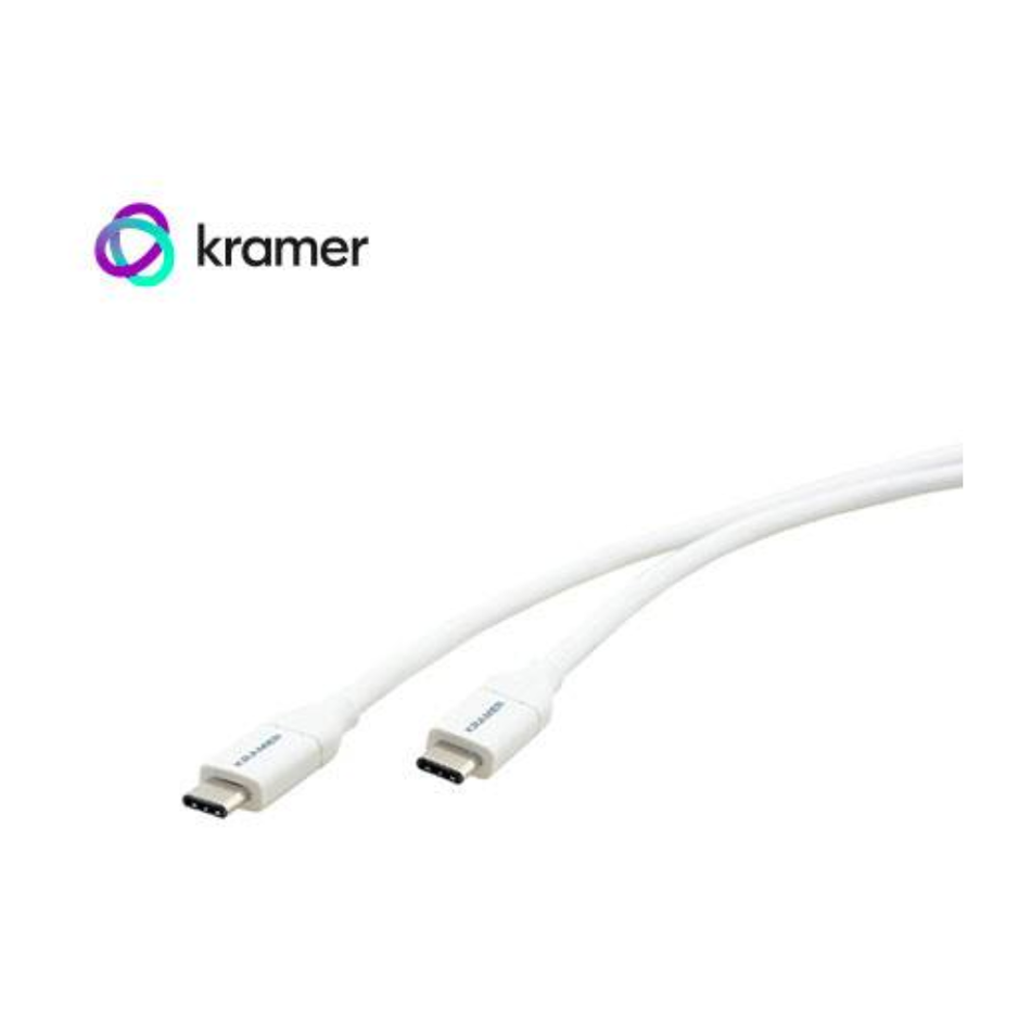 KRAMER 96-02357010 CABLE C USB/CC 10 USB-C 2.0 USB -C(M) A USB C(M) 10FT- 3M