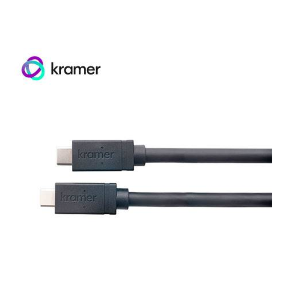 KRAMER  96-0219103 CABLE CA-U32/FF USB-C (M) A USB-C (M) 3.2 GEN 10FT- 3.05M
