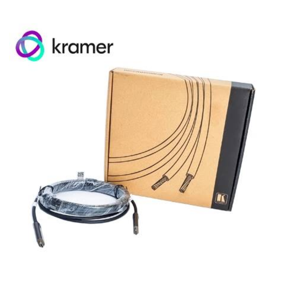 KRAMER 97-04300015 CABLE OPTICO CLS-AOCU31/CC-15 USB 3.1 GEN-2 USB-C(M) A USB-C(M) 15FT - 4.6M