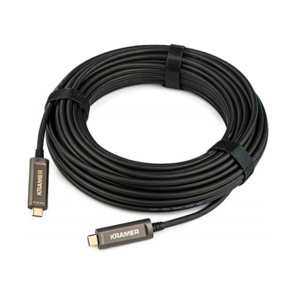 KRAMER 97-04300015 CABLE OPTICO CLS-AOCU31/CC-15 USB 3.1 GEN-2 USB-C(M) A USB-C(M) 15FT - 4.6M
