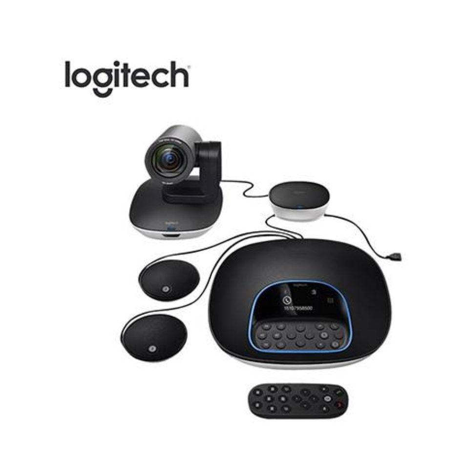 LOGITECH GROUP BUNDLE CÁMARA DE VIDEOCONFERENCIAS HD 1080p 260 ° NEGRO  960-001060