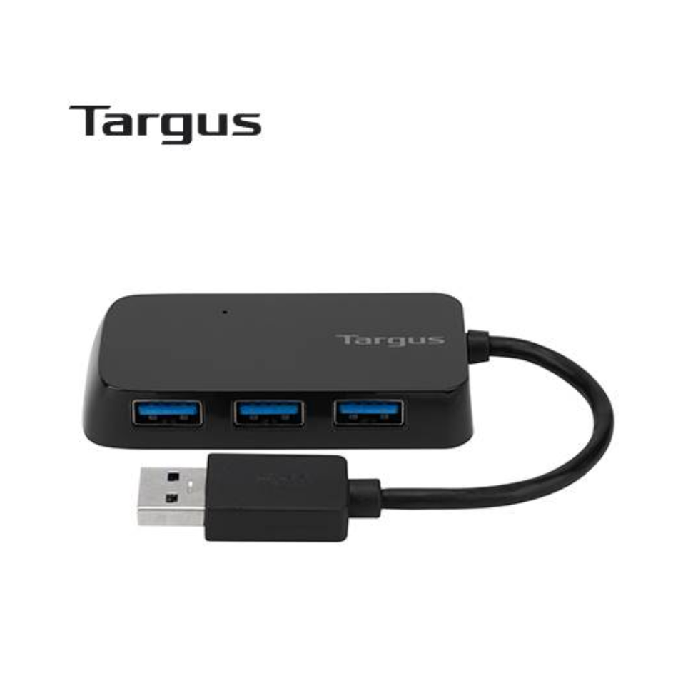 TARGUS ACH124US HUB USB  DE 4 PUERTOS USB-A 3.0 COLOR NEGRO