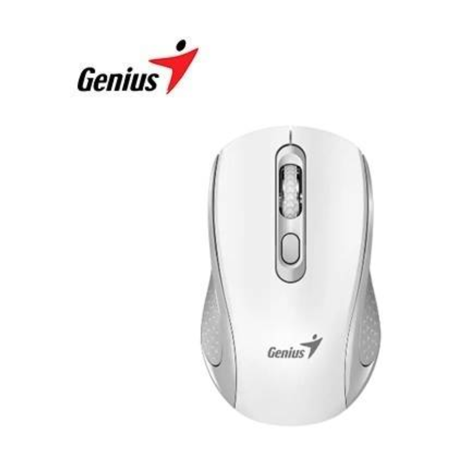 GENIUS NX-8025S  MOUSE AI COPILOT INALÁMBRICO 4 BOTONES SILENCIOSO ERGONÓMICO BLANCO/GRIS 31030048401