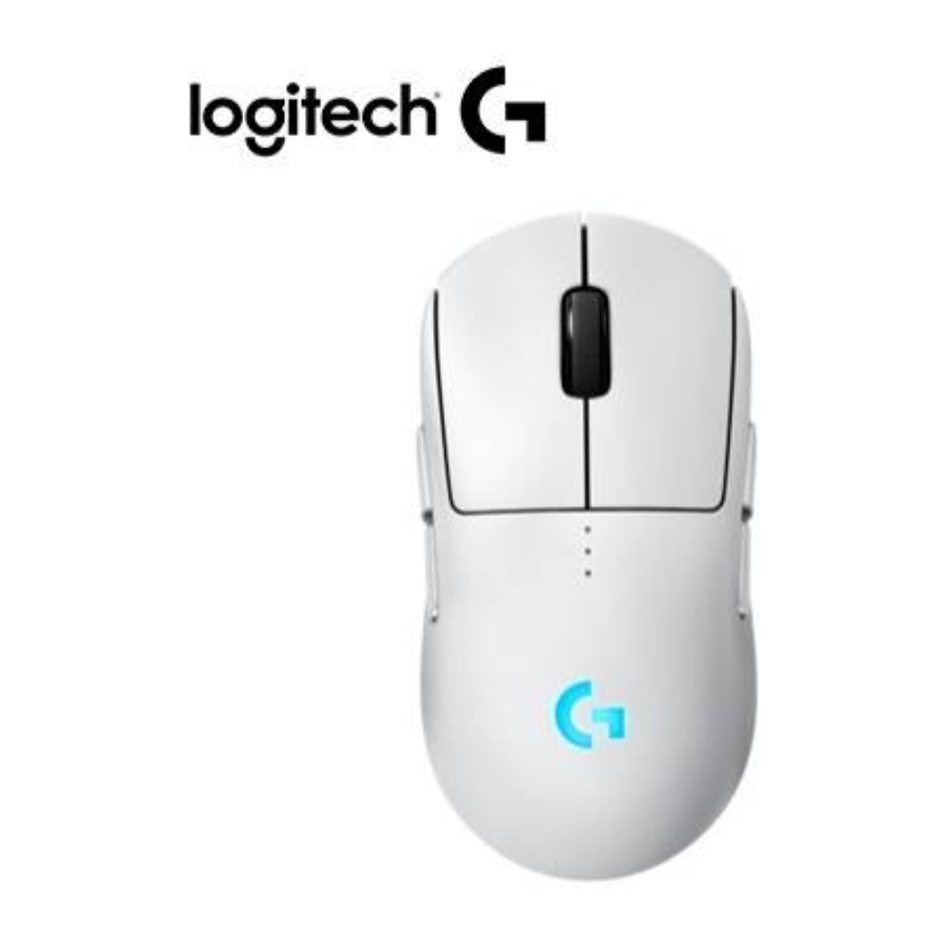 LOGITECH G PRO 2 LIGHTSPEED MOUSE INALÁMBRICO HERO 2 44K LIGHTFORCE/LIGHTSYNC RGB BLANCO 910-007301