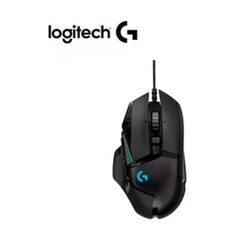 MOUSE LOGITECH G502 HERO 16000 DPI RGB NEGRO (910-005550)-P