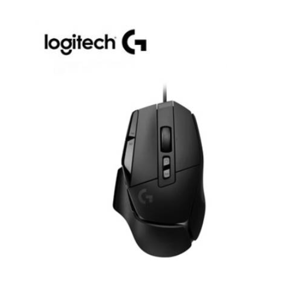 LOGITECH G502  MOUSE HERO USB 25K DPI LIGHTFORCE NEGRO (910-006137)