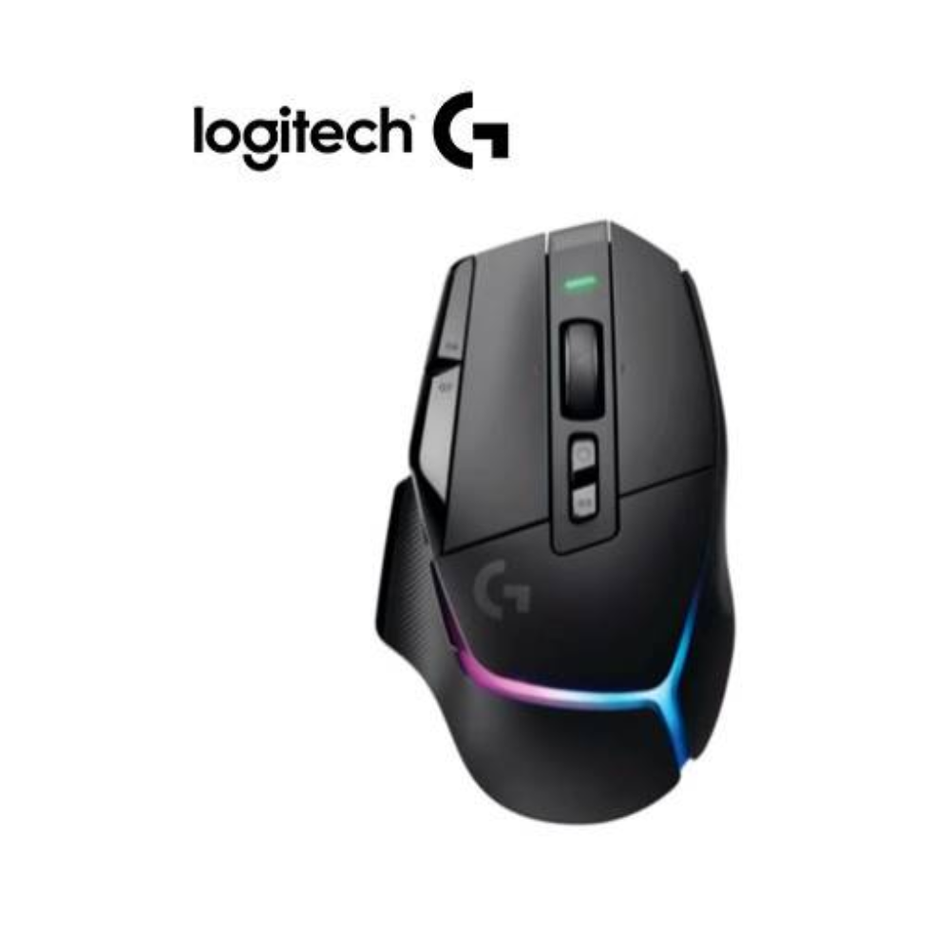 LOGITECH G502 MOUSE PLUS LIGHTSPEED 25K DPI LIGHTFORCE/LIGHTSYNC RGB NEGRO (910-006161)-P