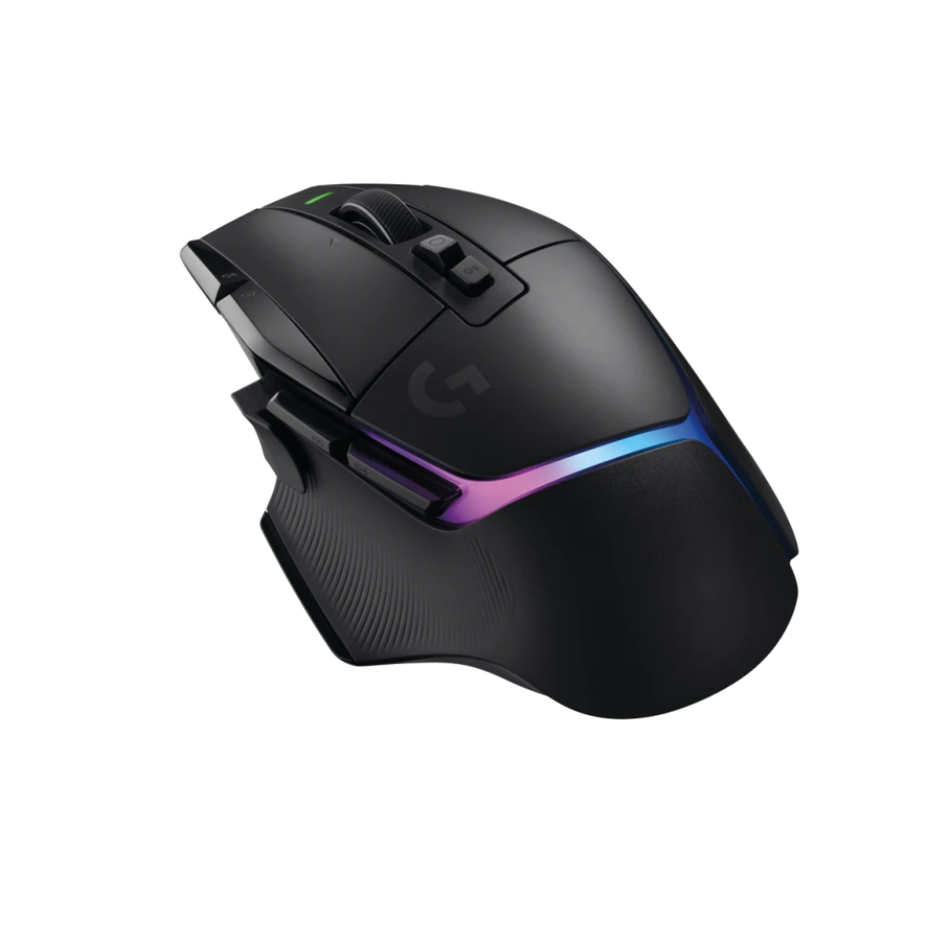 LOGITECH G502 MOUSE PLUS LIGHTSPEED 25K DPI LIGHTFORCE/LIGHTSYNC RGB NEGRO (910-006161)-P