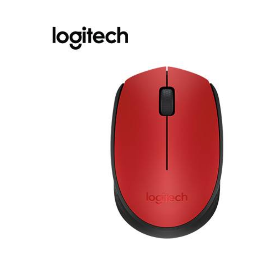 LOGITECH M170 MOUSE INALÁMBRICO ROJO (910-004941)