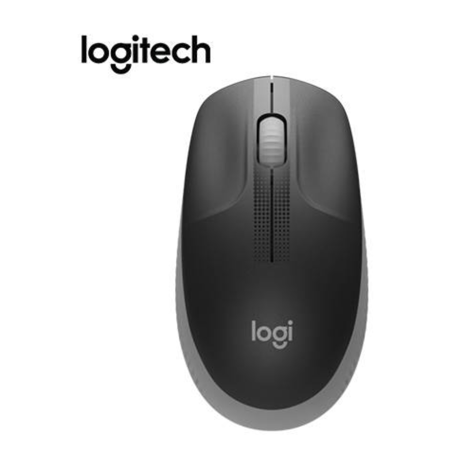 LOGITECH M190 MOUSE INALÁMBRICO TAMAÑO COMPLETO COLOR CARBÓN (910-005902)