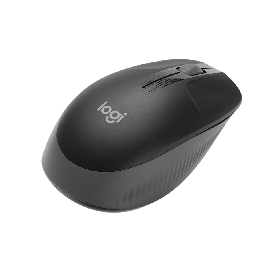 LOGITECH M190 MOUSE INALÁMBRICO TAMAÑO COMPLETO COLOR CARBÓN (910-005902)