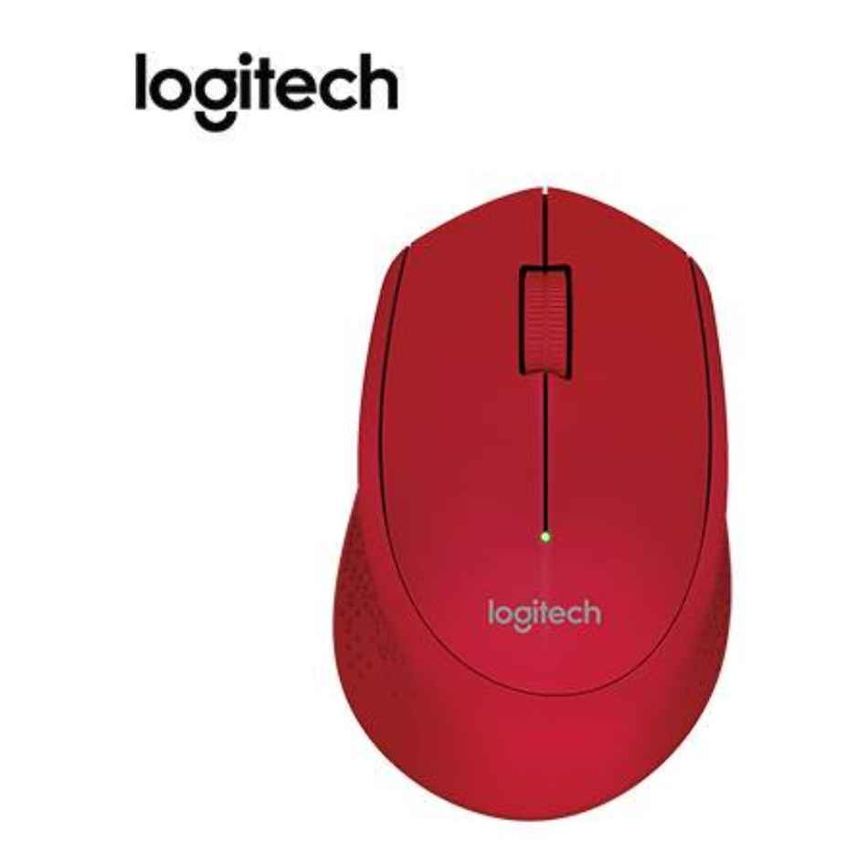 LOGITECH M280 MOUSE INALÁMBRICO ROJO (910-004286)
