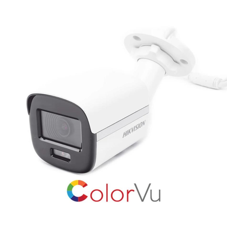 HIKVISION DS-2CE10DF0T-LPFS CÁMARA DE SEGURIDAD 2MP LENTE FIJO IR20 AUDIO