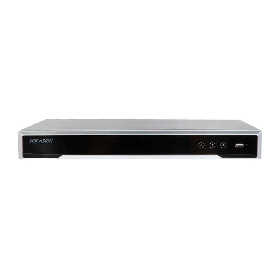 HIKVISION DS-7616NI-Q2/16P GRABADOR NVR 16CH 8MP 16POE 2HDD