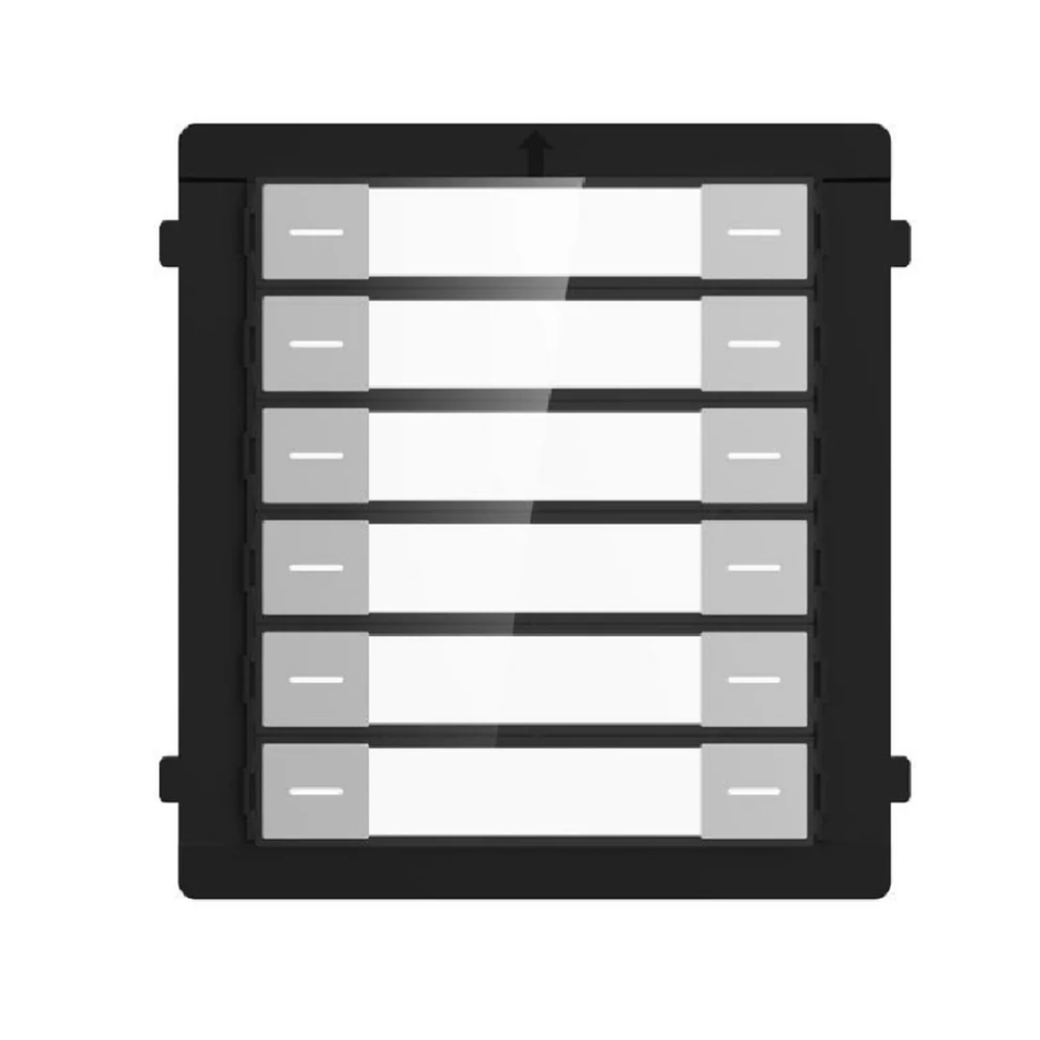 HIKVISION DS-KD-K12 MÓDULO 12 BOTONES PARA MULTIDEPARTAMENTOS