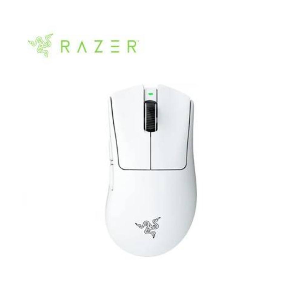 RAZER DEATHADDER V4 PRO MOUSE 45K DPI 150H INALÁMBRICO HYPERPOLLING 8000HZ INTERRUPTOR ÓPTICO 100M BLANCO (RZ01-05330200-R3U1)