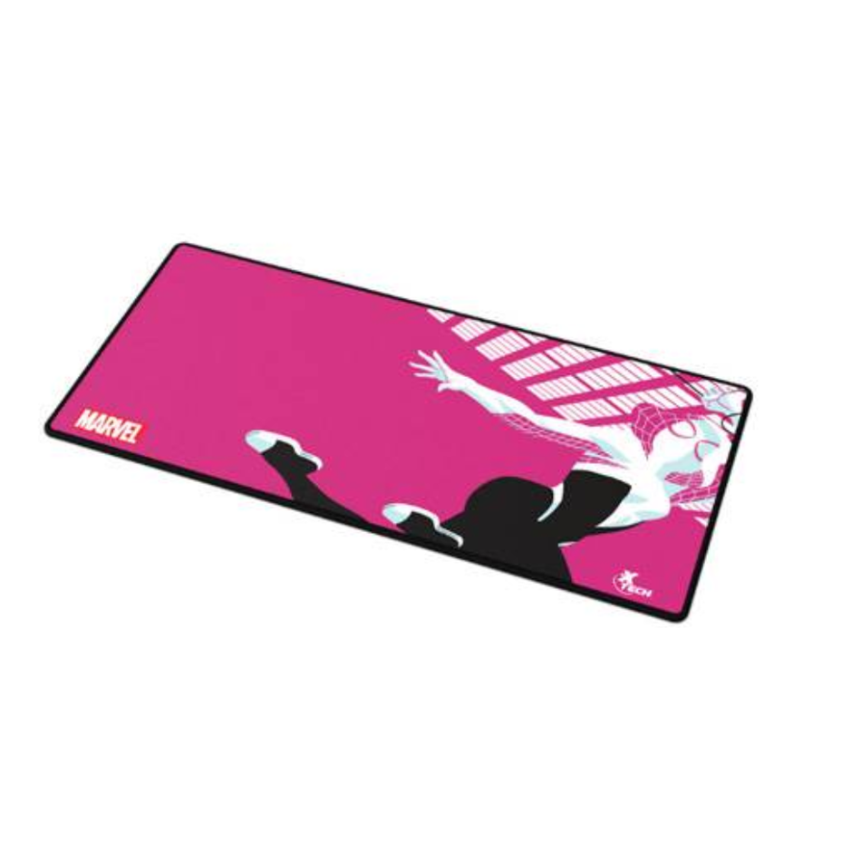 XTECH ALFOMBRILLA PARA MOUSE GAMING GHOST SPIDER XL 90X42 CM ROSADO (XTA-M16SG-XXL)