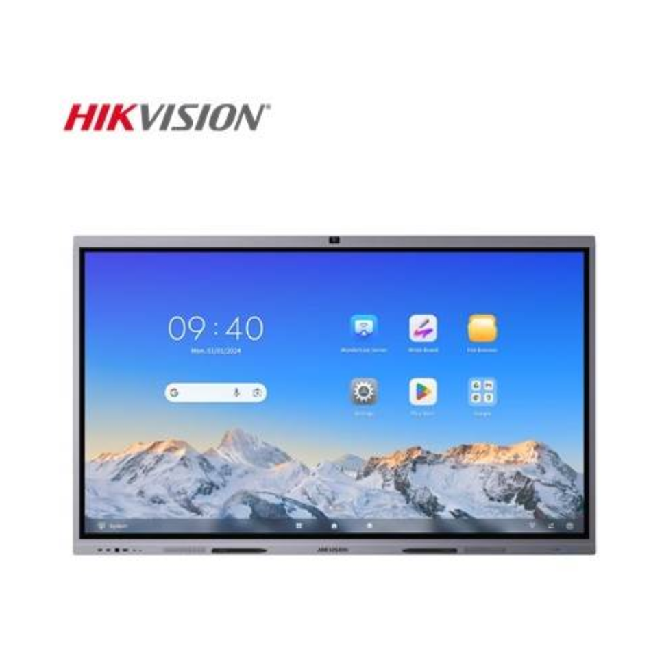 HIKVISION DS-D5C86RB/B  PANTALLA INTERACTIVA 86" 4K ANDROID13 8GB + 128GB (321000596)