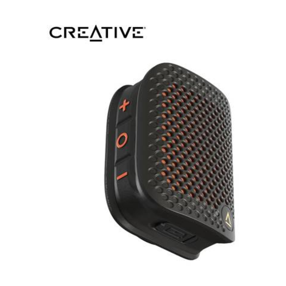 CREATIVE MUVO FREE PARLANTE 6W MICRÓFONO BLUETOOTH 5.4  IPX5 9HORAS USB-C NEGRO (51MF8515AA000)