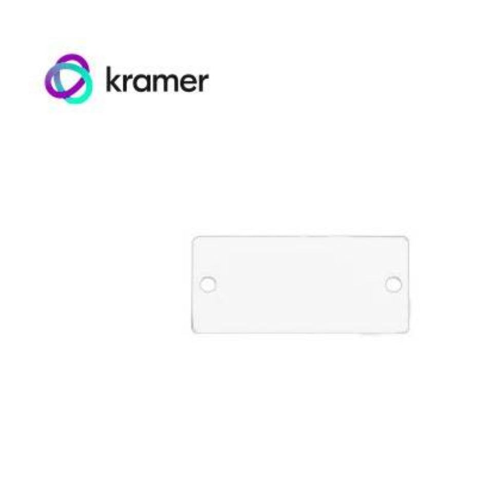 KRAMER W-BLANK(W) PLACA DE PARED TAPA CIEGA PARA ESPACIO LIBRE (85-820199)