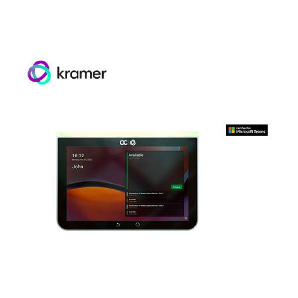 KRAMER KAC-SCD-10 PROGRAMADOR DE SALAS DE REUNIONES LCD TÁCTIL (78-80011790)