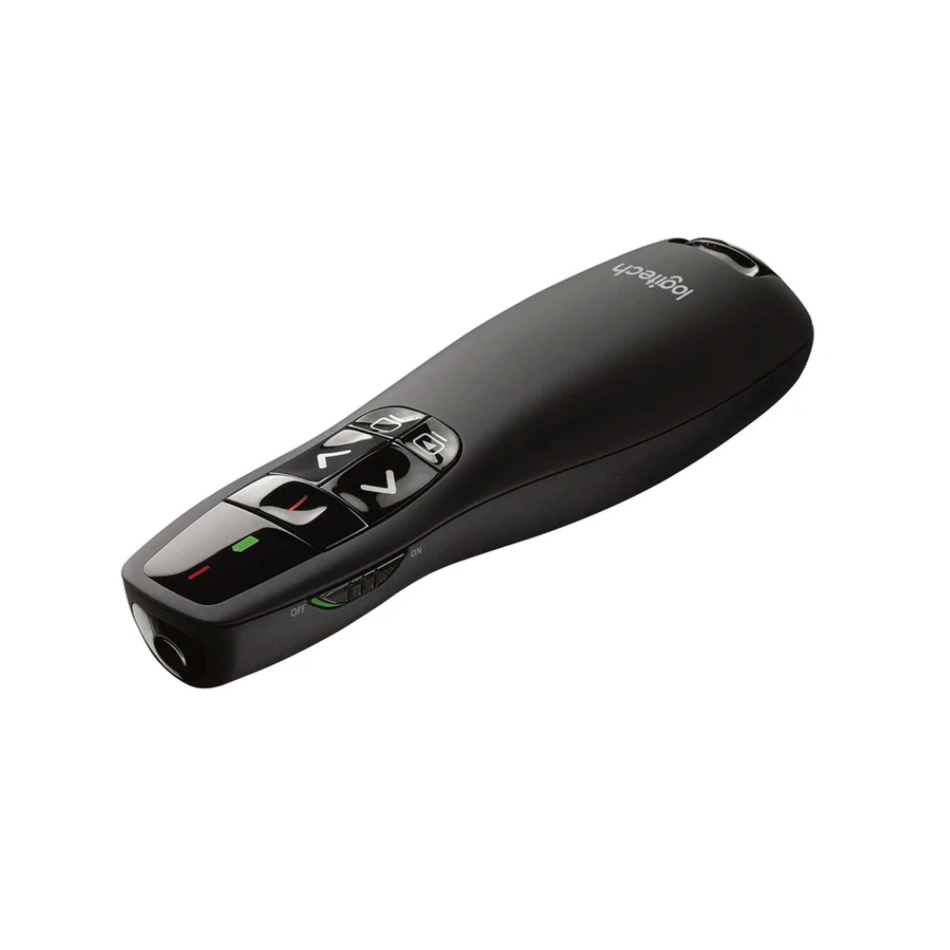 LOGITECH R400 PUNTERO INALÁMBRICO 15 M LÁSER ROJO (PN 910-001354)