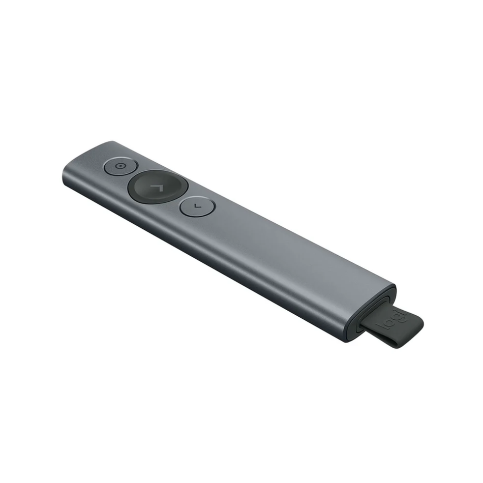 LOGITECH SPOTLIGHT PUNTERO BLUETOOTH INALÁMBRICO 90 DÍAS DE BATERÍA 30M GRIS (910-005216)