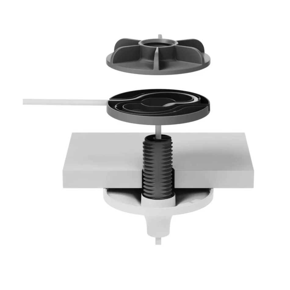 LOGITECH B2B SOPORTE COLGANTE PARA BASE DE MICRÓFONO BLANCO (952-000123)