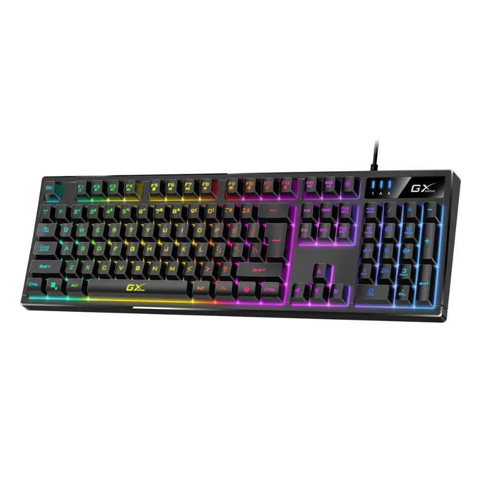 GENIUS GX SCORPION K7 TECLADO GAMING AI COPILOT RGB 19 TECLAS MACRO USB SP NEGRO (31310054401)