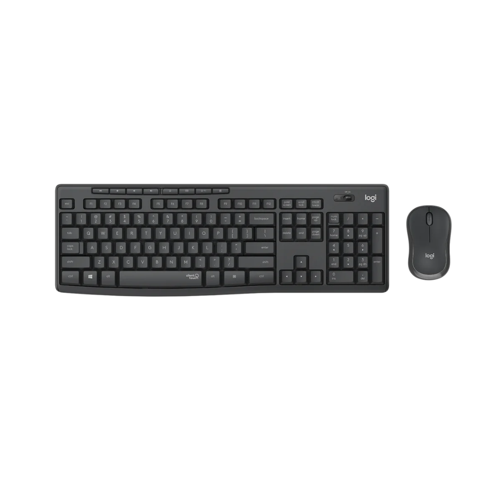 LOGITECH MK295 TECLADO + MOUSE  INALÁMBRICO USB NEGRO (920-009792)