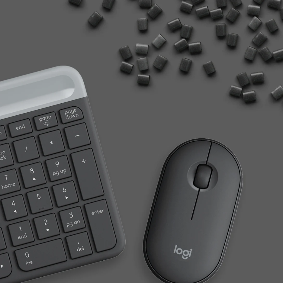 LOGITECH MK470 TECLADO + MOUSE INALÁMBRICO SLIM USB NEGRO (PN 920-009266)