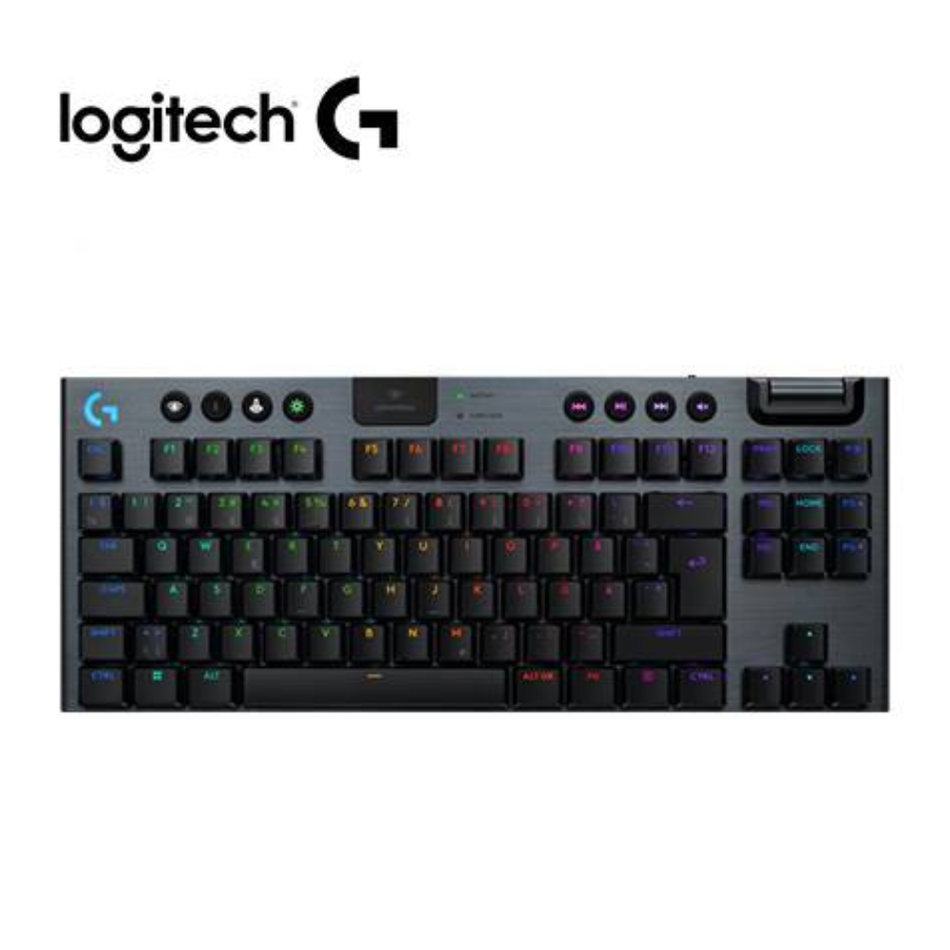 LOGITECH G915X TKL LIGHTSPEED TECLADO INALAMBRICO PARA JUEGOS CONTROL DE TECLAS NEGRO 920-012715