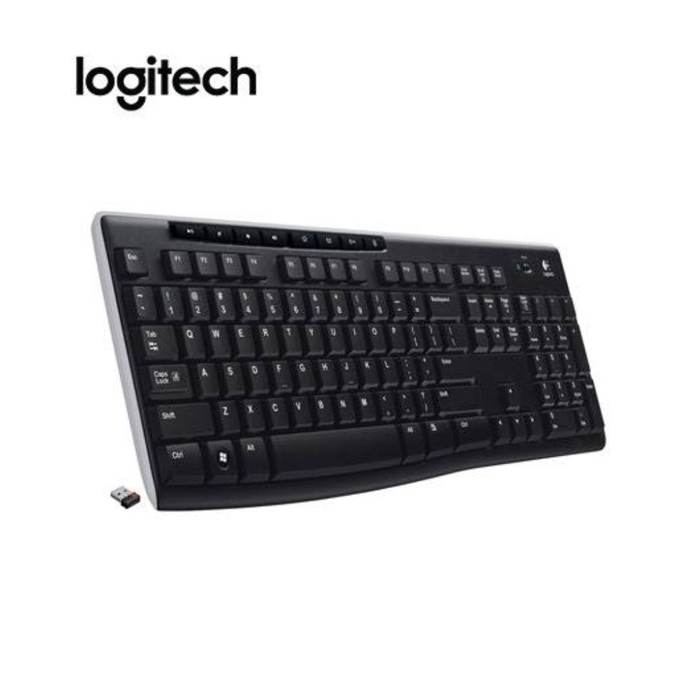 LOGITECH K270 TECLADO  INALÁMBRICO UNIFYING USB SP NEGRO  920-004426