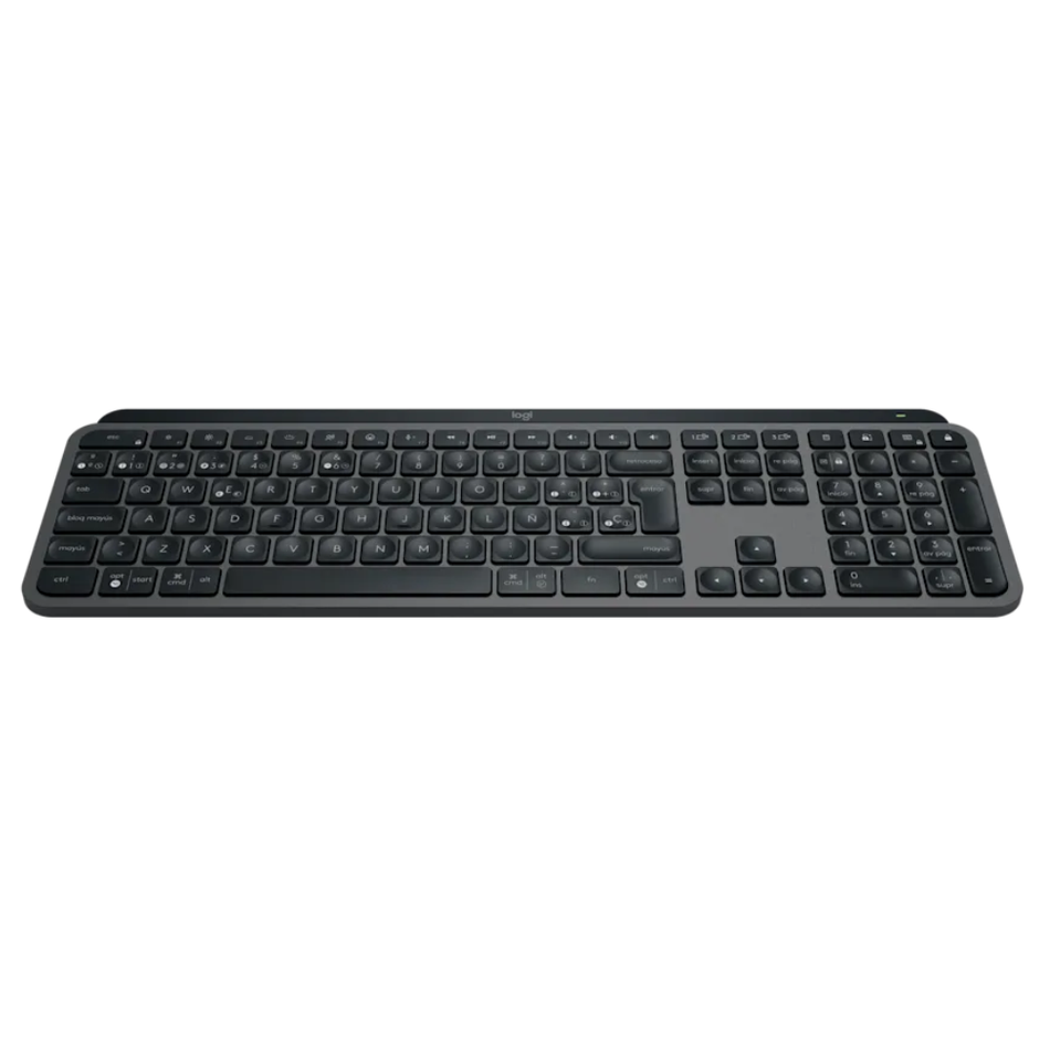LOGITECH MX KEYS S TECLADO ILUMINADO INALÁMBRICO BT NEGRO SP 920-011561
