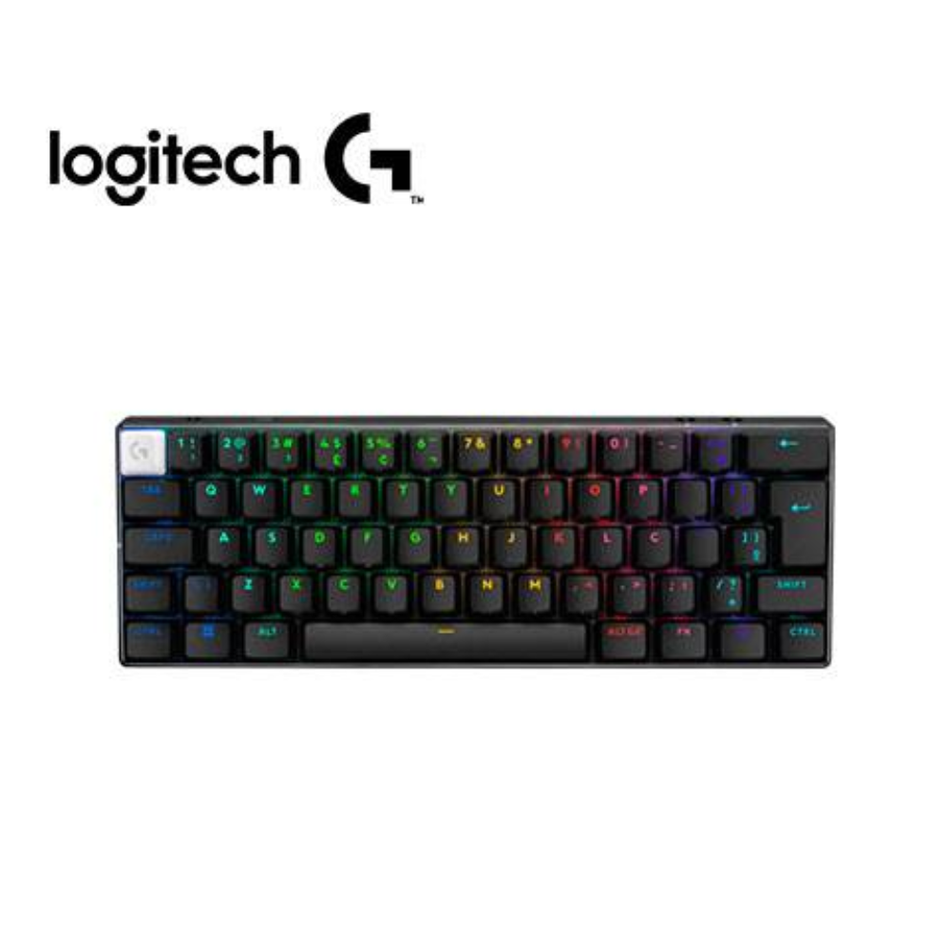 LOGITECH PRO X 60  TECLADO INALAMBRICO PARA JUEGOS BT ÓPTICO 65HRS RGB NEGRO 920-011902