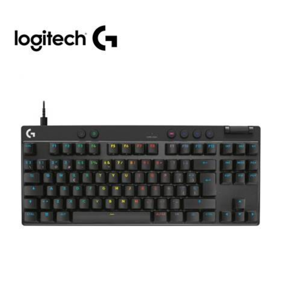 LOGITECH G915 X TKL TECLADO LIGHTSPEED BT LIGHTSYNC RGB CONTROL DE TECLAS NEGRO 920-012715