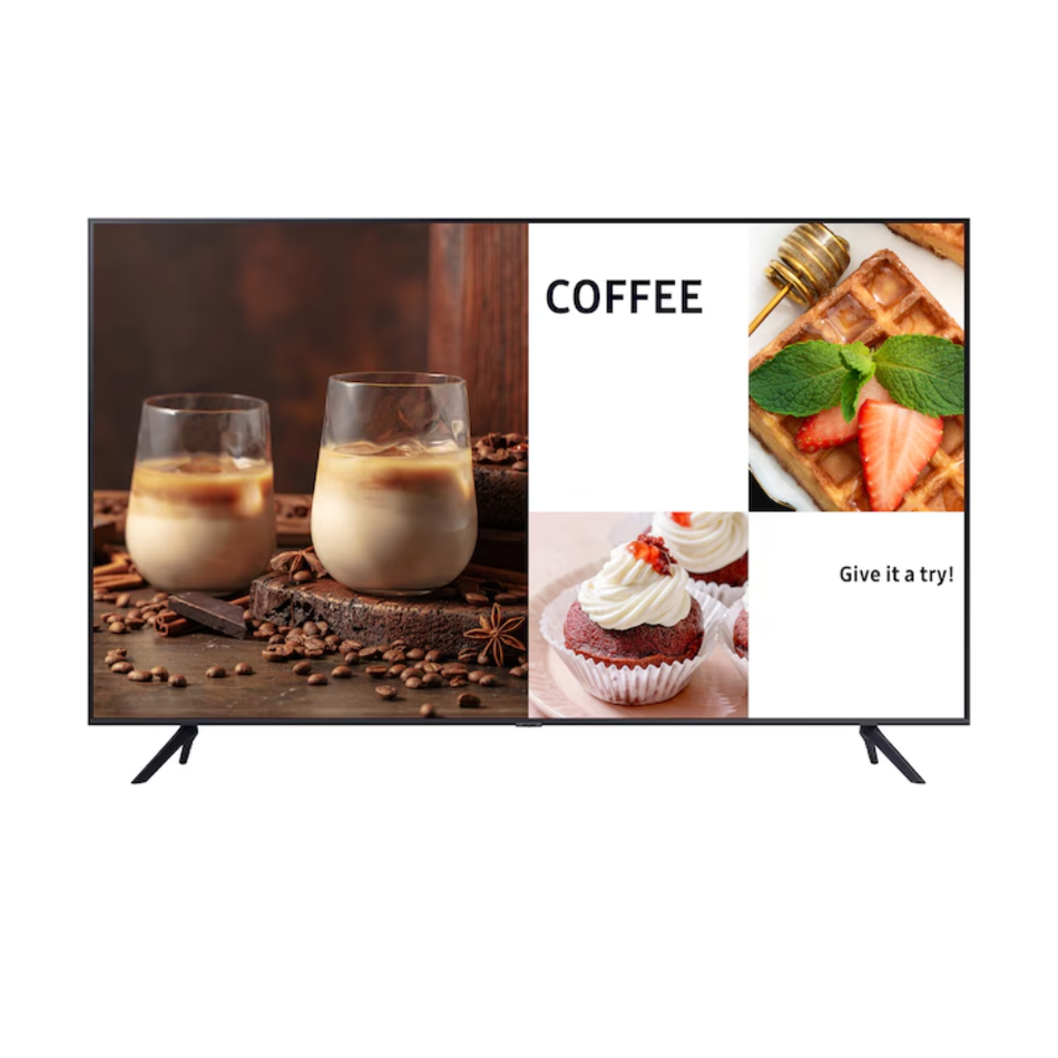 SAMSUNG TELEVISOR 85" BIZ TV 4K SMART TV TIZEN (LH85BEFHLGGXPE)*