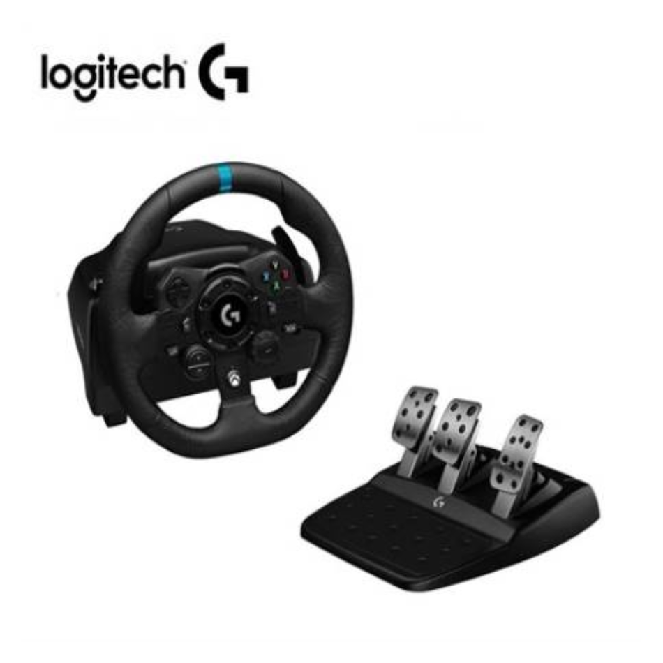 LOGITECH G923 TIMÓN CON PEDAL RACING WHEEL PARA PC  XB USB 941-000157 NEGRO
