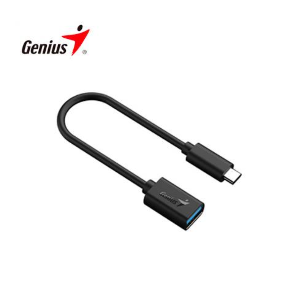 GENIUS ADAPTADOR ACC-C2AC USB-C A USB-A 21 CM NEGRO (32590003400)