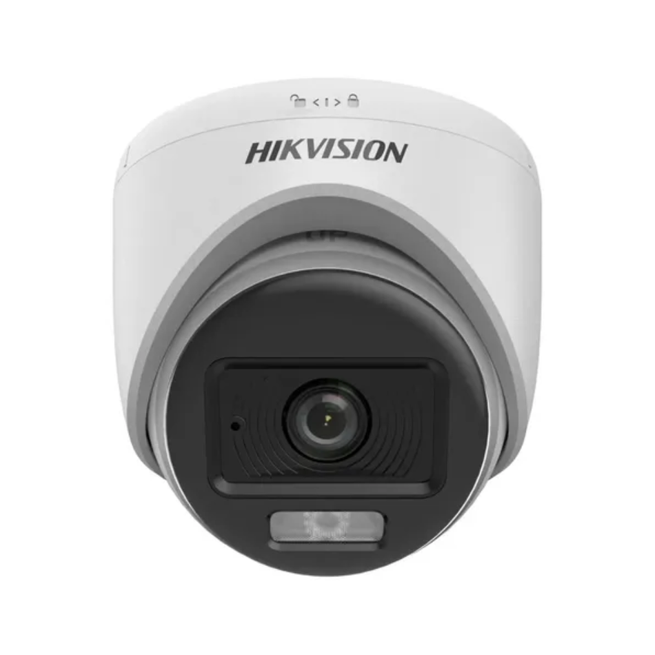 HIKVISION DS-2CE76K0T-LPFS CÁMARA DOMO 5MP SMART HYBRID LIGHT C/AUDIO