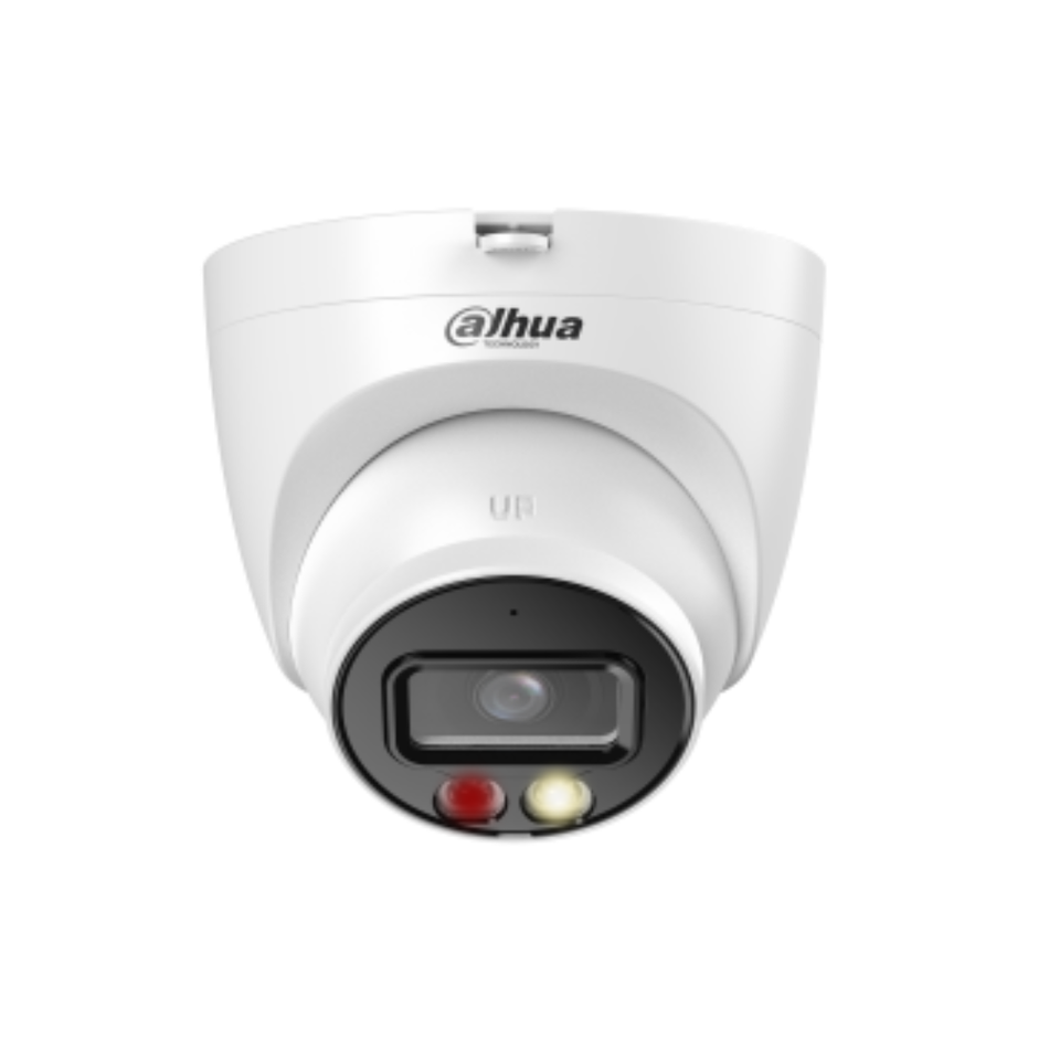 DAHUA IPC-HDW2449T-S-IL CAMARA DOMO ILUMINACION DUAL 4.0 MP IR/LED 30M IP67 PoE WizSense SMD Plus